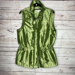 Coldwater Creek vest green size size L